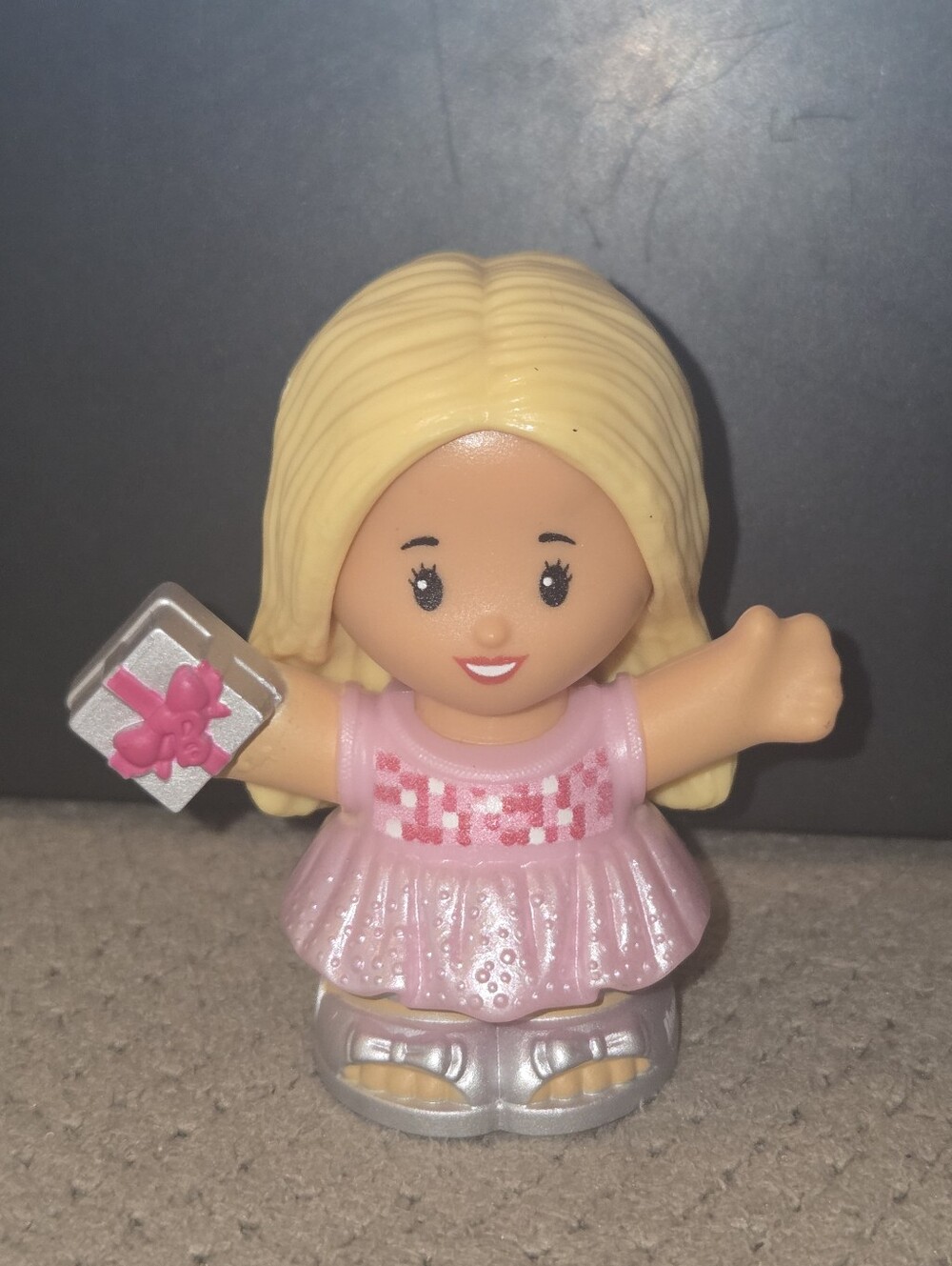 Fisher Price Little People & Barbie Collab Blonde Hair Birthday Party 2022